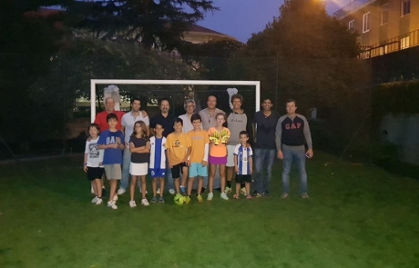 ténis convívio pais e filhos