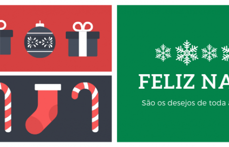 Illustrated Modern Christmas Facebook Cover